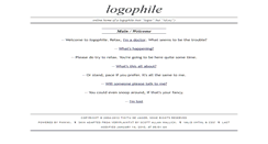 Desktop Screenshot of logophile.org